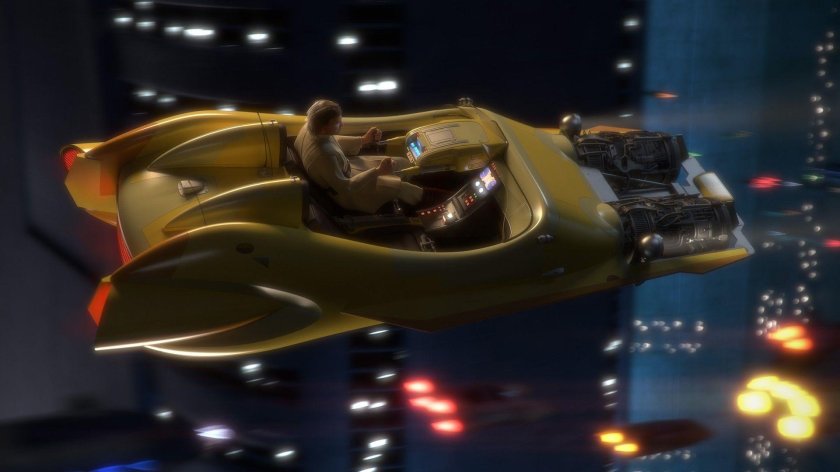 Звёздные войны спидер Корусанта