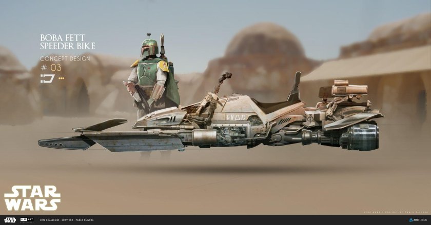 Star Wars спидер байк