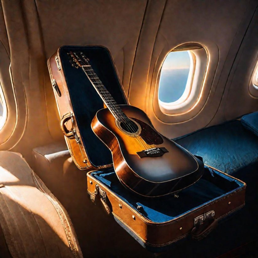 Красивая гитара