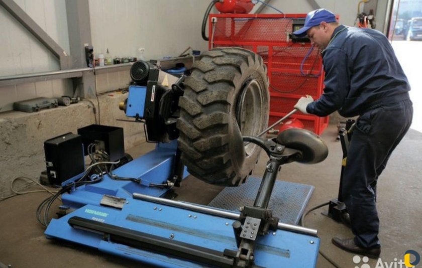 Шиномонтаж грузовых автомобилей