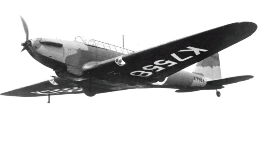 Фэйри Бэттл самолет