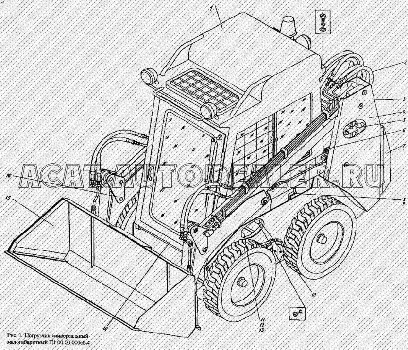Погрузчик пум-500