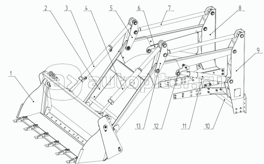Стойка куна МТЗ-80