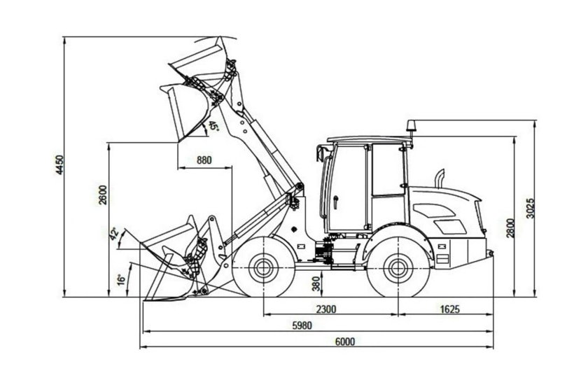 Погрузчик Амкодор 320