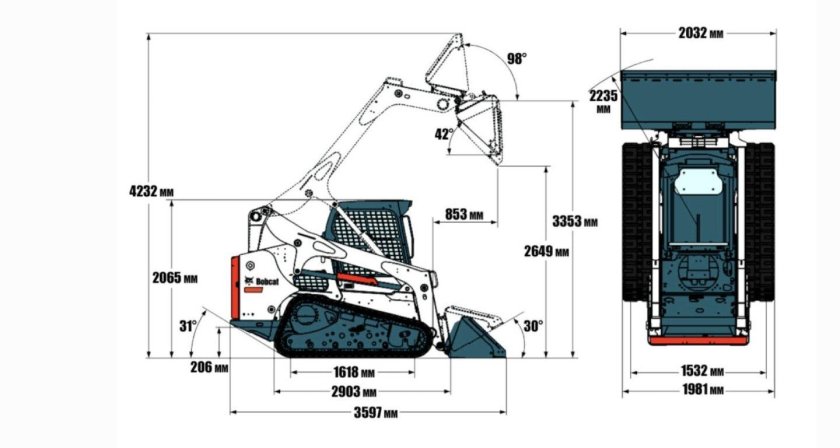 Погрузчик Bobcat t770