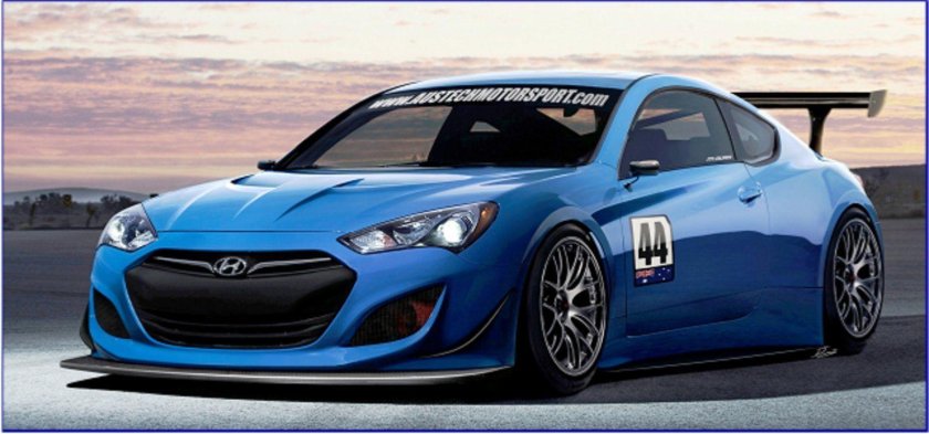 Хендай Генезис спорткар