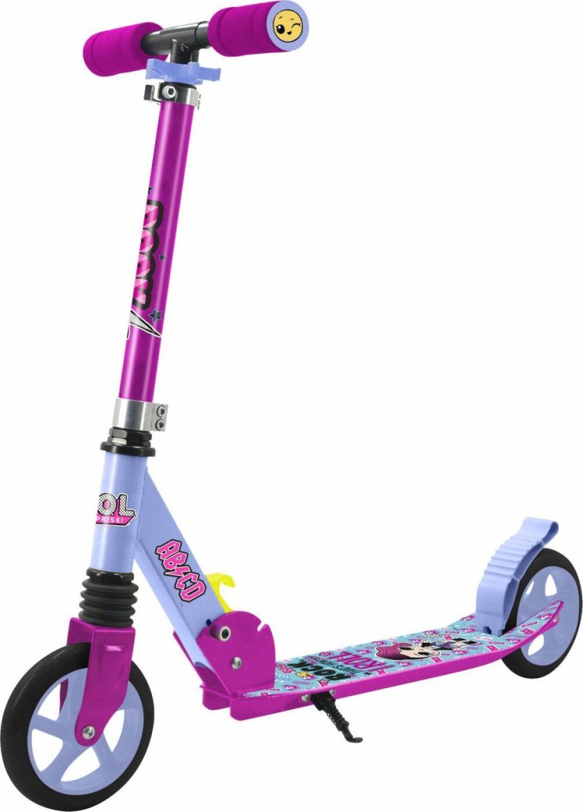 Самокат 2-х колесный Scooter 15740-5 розовый