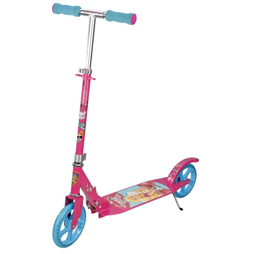 Самокат двухколесный Kreiss Barbie