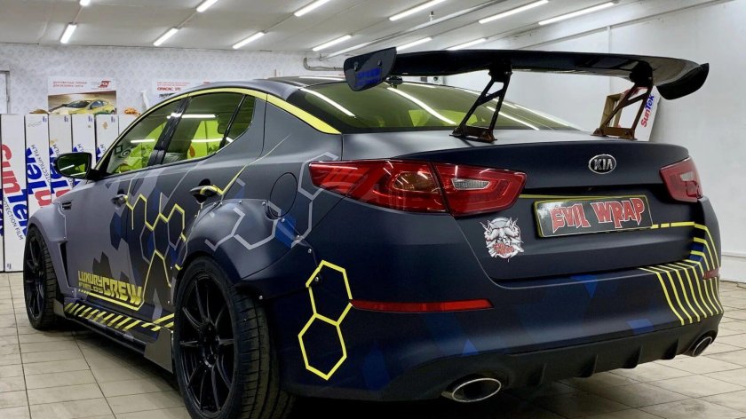 Киа Оптима винил