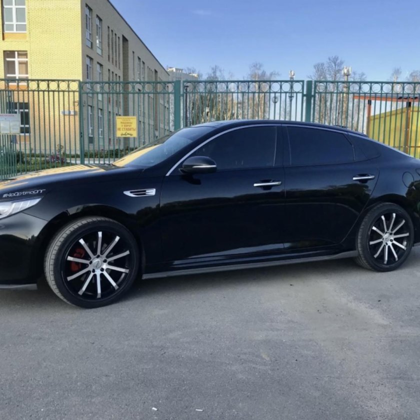 Киа Оптима 2022 черная