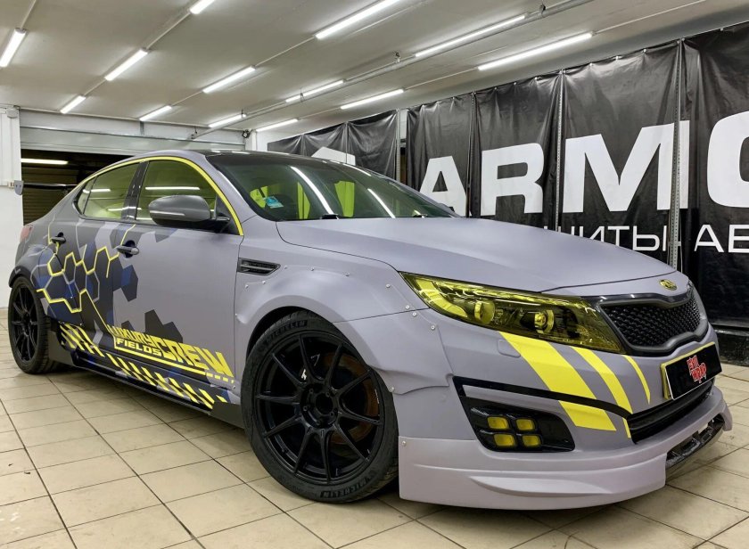 Тюнинговая Киа Оптима