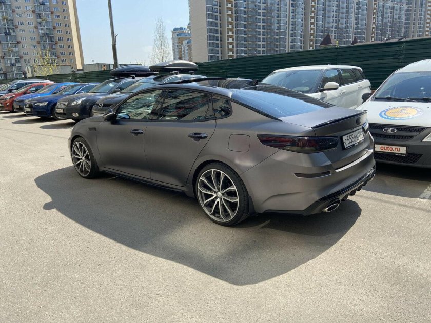 Kia Optima 2018 серый