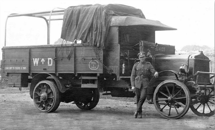 Автомобили первой мировой войны 1914-1918