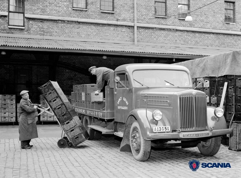 Грузовик Скания Вабис