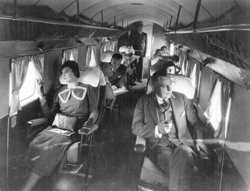 Максим Горький самолет салон