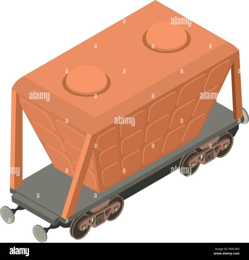 Иконка вагон с грузом