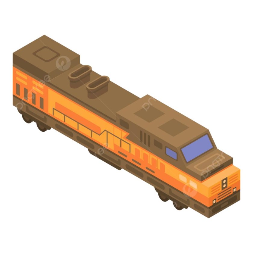 Векторное изображение вагона
