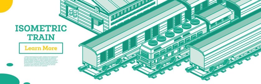 Грузовой поезд вектор