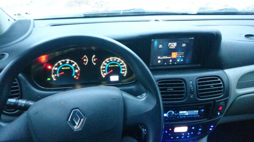 Scenic rx4 салон