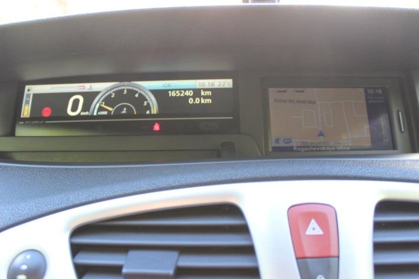 Панель Рено Сценик 3