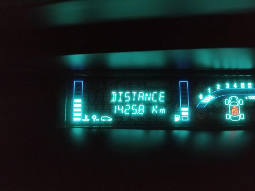 Гранд Сценик приборка