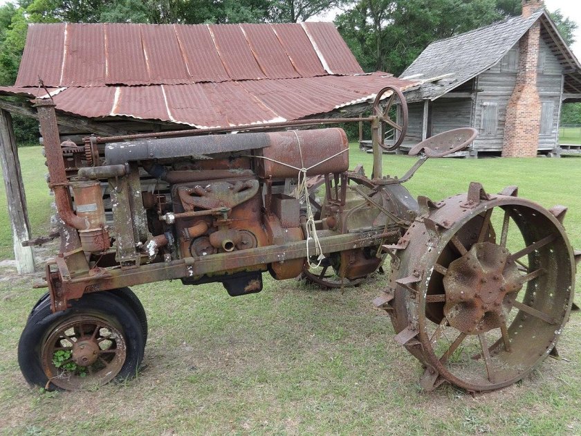 Old tractor