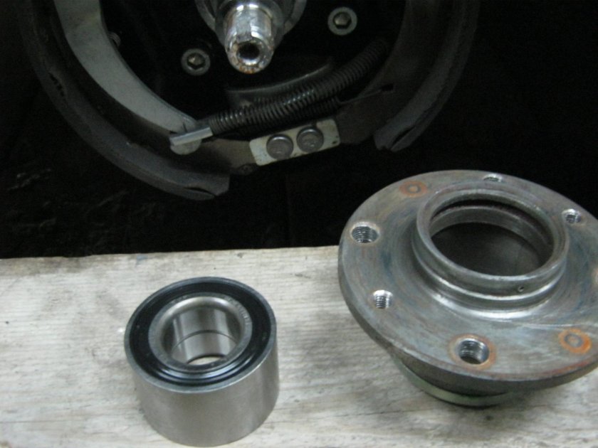 Подшипник ступицы передний Лада Гранта