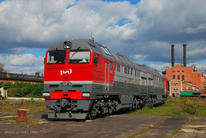 Пассажирский тепловоз 2тэ116