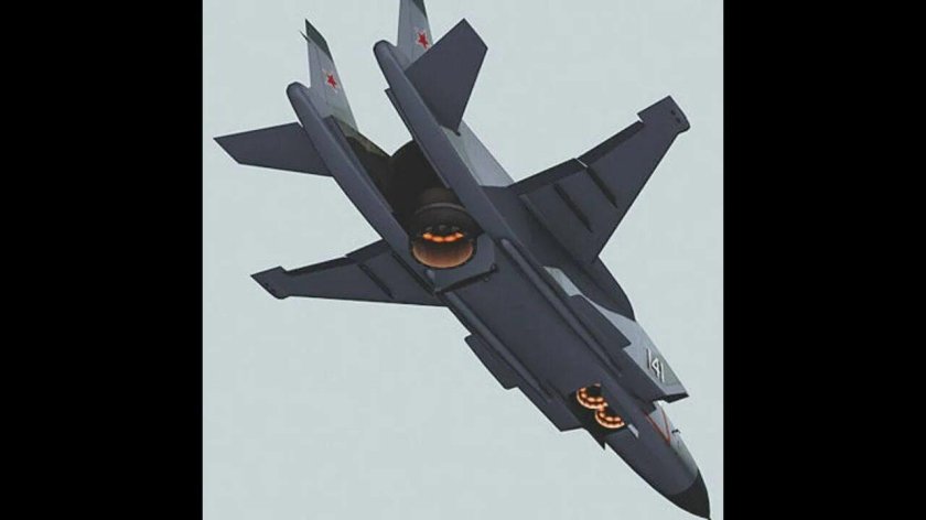 Як-141 палубный истребитель