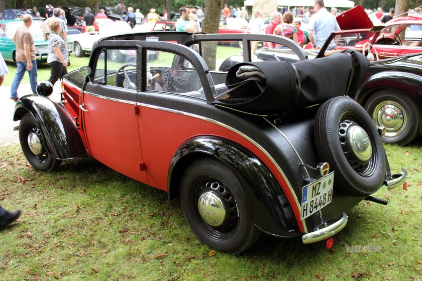 ДКВ автомобиль кабриолет 1938