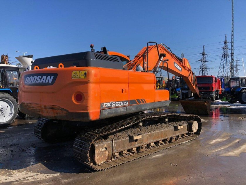 Экскаватор doosan