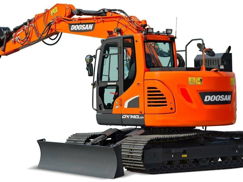 Гусеничный экскаватор doosan dx420lc