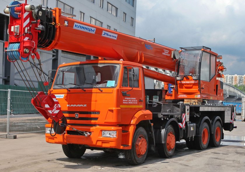 Кранами автомобильными КС-65719-1к