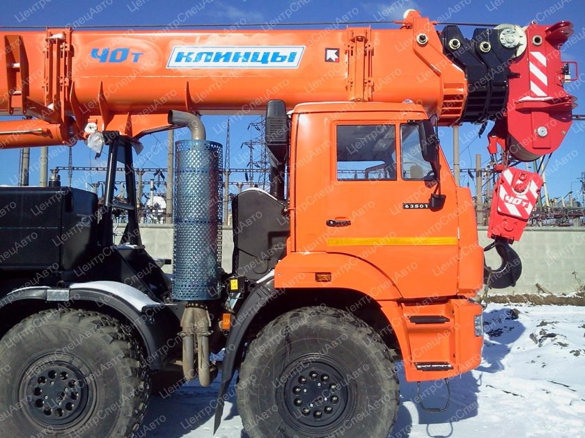 Кран Клинцы 40 тонн
