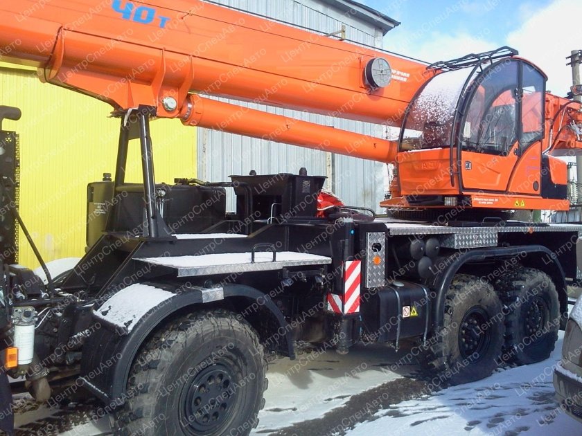 КС 65719-3к-1 автокран 40 т КАМАЗ-63501