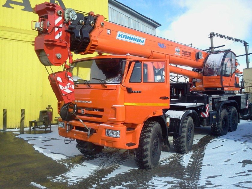 Кран Клинцы 40 тонн