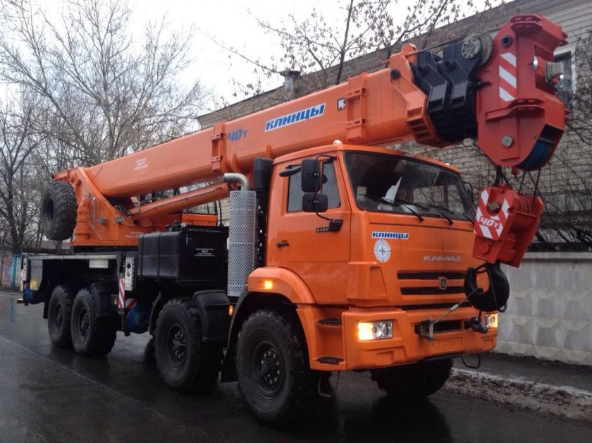 КАМАЗ кран 50т Галичанин