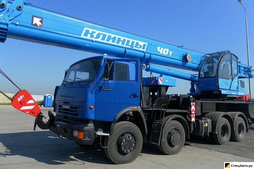 Кран Клинцы 40 тонн