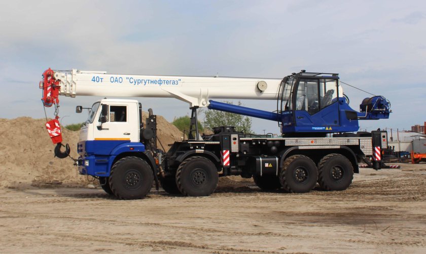 Автокран “клинцы” 40 тонн – кс-65719-1к