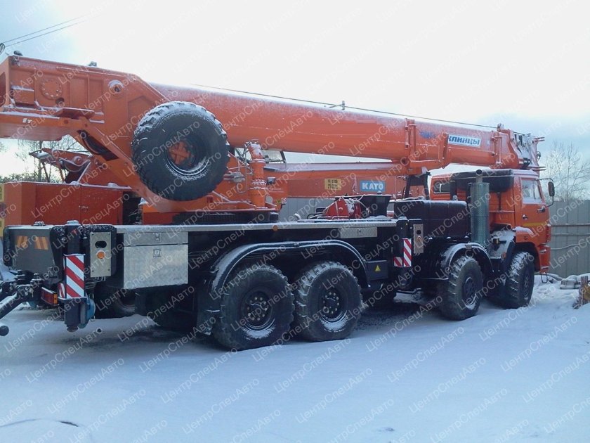 КС 65719-3к-1 автокран 40 т КАМАЗ-63501