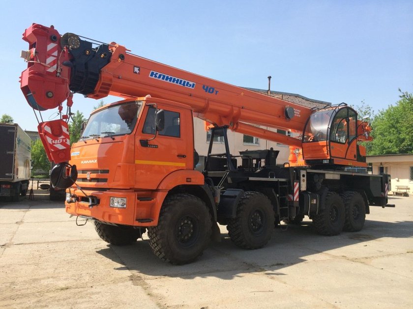 Клинцы 40т кран