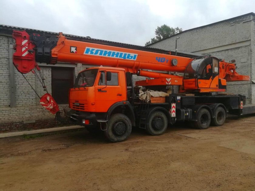 Автокран Клинцы КС-65719-1к