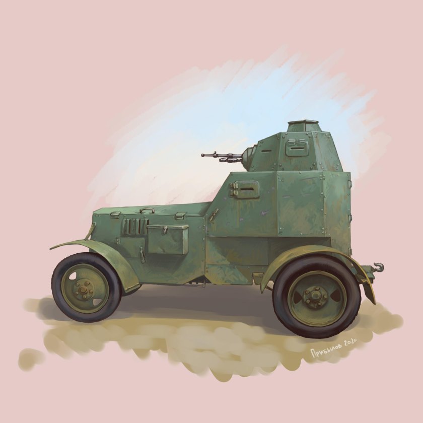 WZ 34 бронеавтомобиль