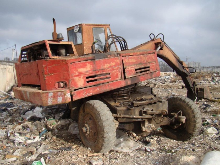 Советский экскаватор ЭО 3322