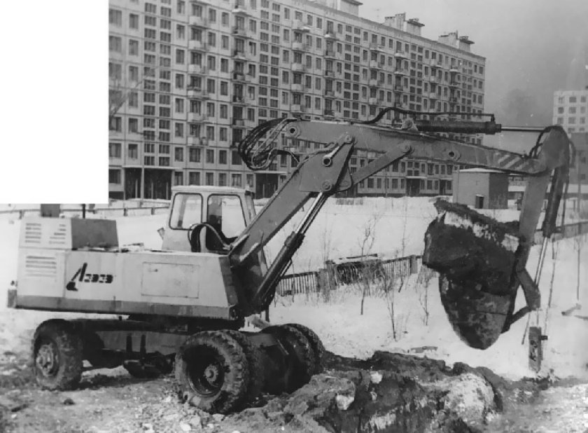 Экскаватор с обратной лопатой ЭО-3322