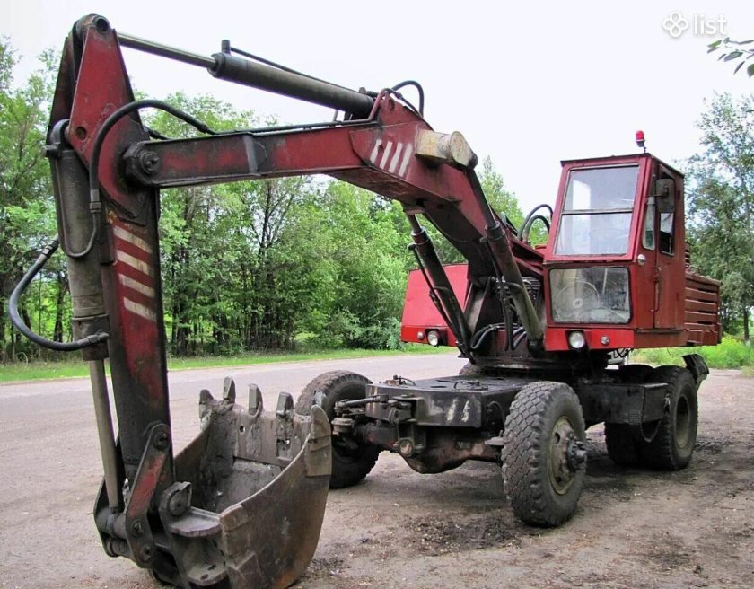 Советский экскаватор ЭО 3322