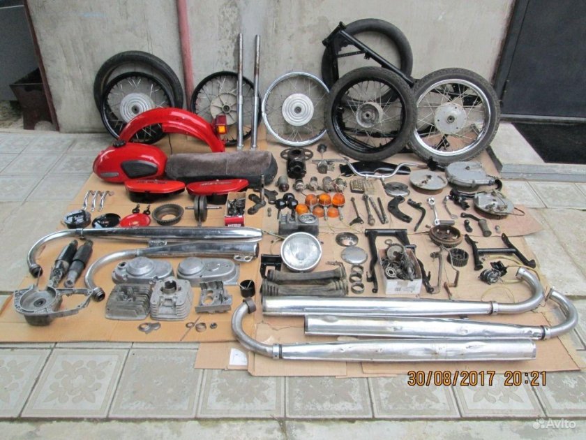 Мотозапчасти ИЖ 350