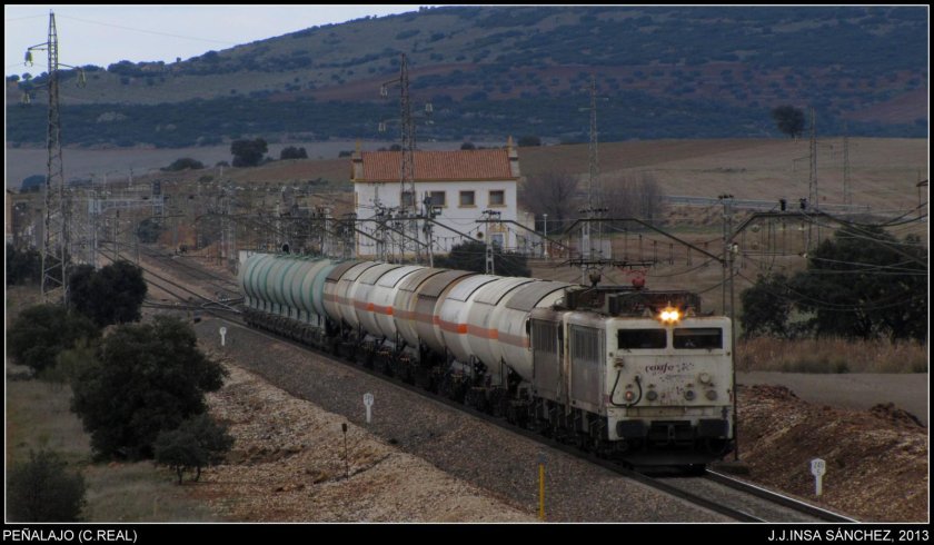 Электровозы Испании