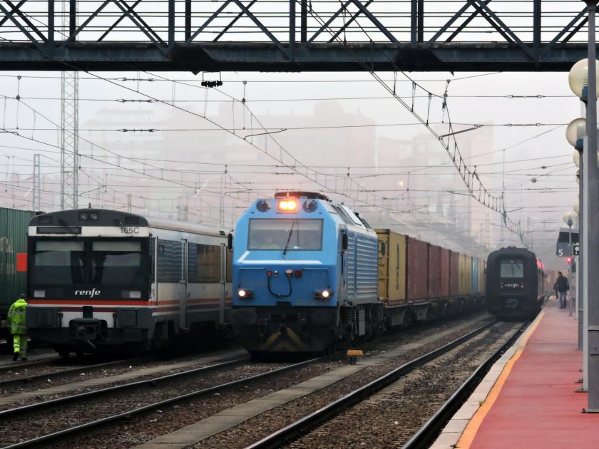 Электровозы Испании