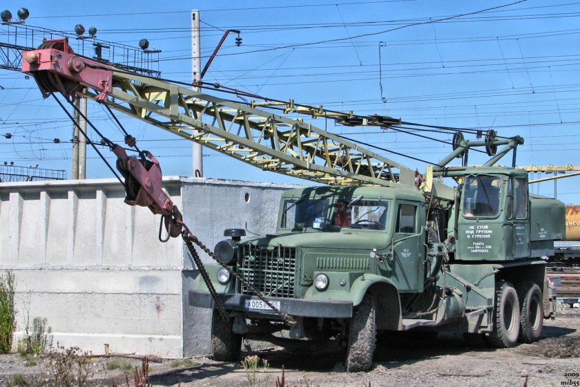 Электрический кран КРАЗ